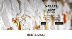 Desktop Screenshot of karatelifestudios.com