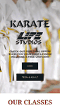 Mobile Screenshot of karatelifestudios.com